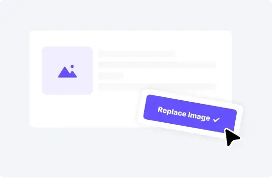 website feedback tool Replace Images