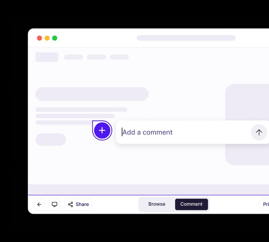 Comment on live websites