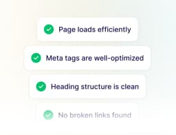 Faster SEO audit