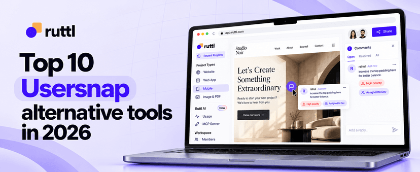 Top 10 Usersnap Alternatives for Website Bug Tracking & Feedback in 2026