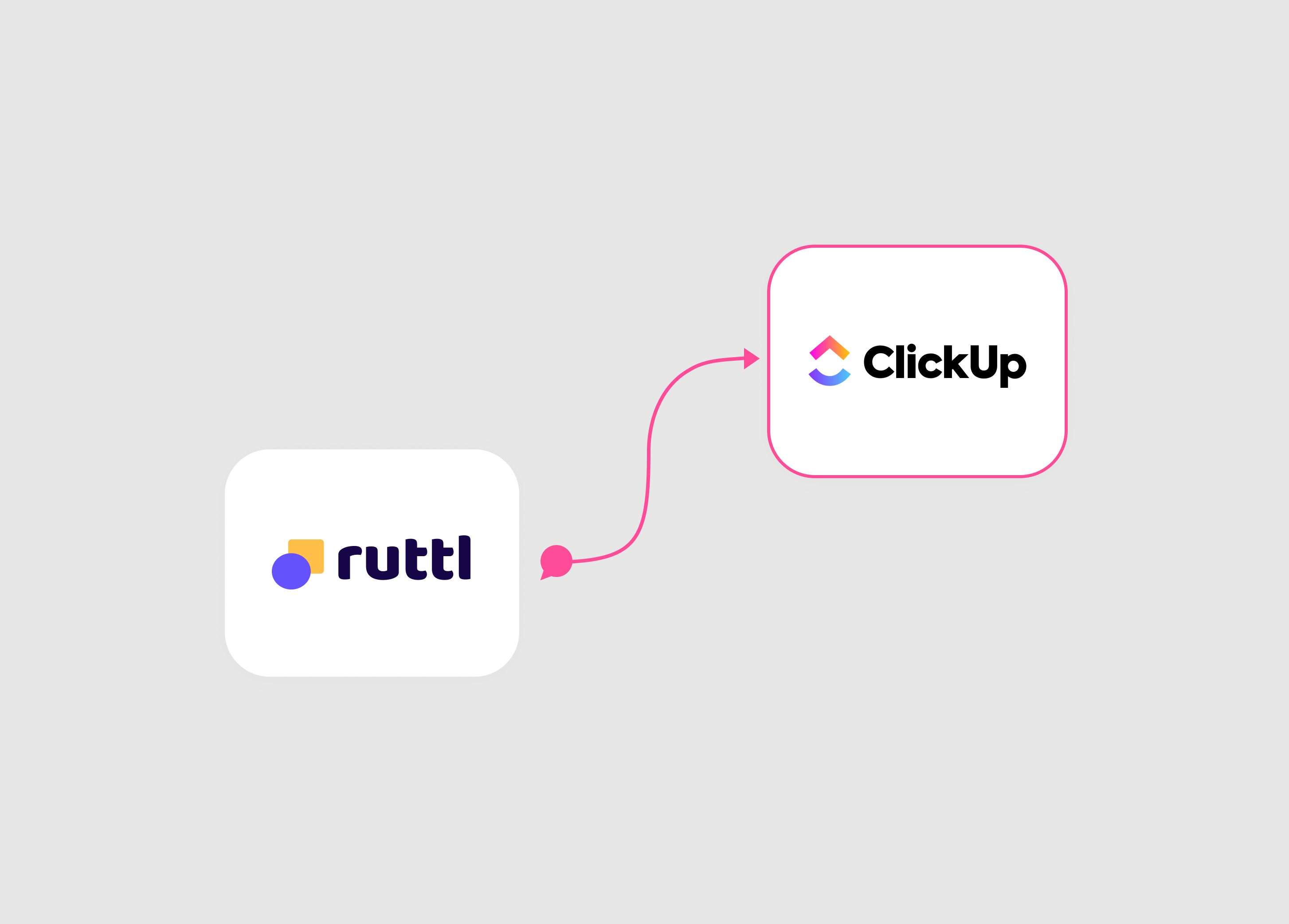 ClickUp ruttl integration creative